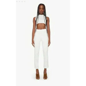 NWT Mother High Waisted Rider Ankle in Fairest Of Them All Straight Jeans 33